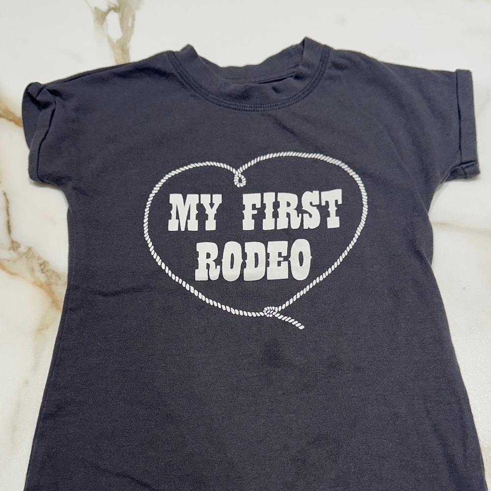 Cat & Jack Kids One Piece - My First Rodeo - Picture 2 of 3
